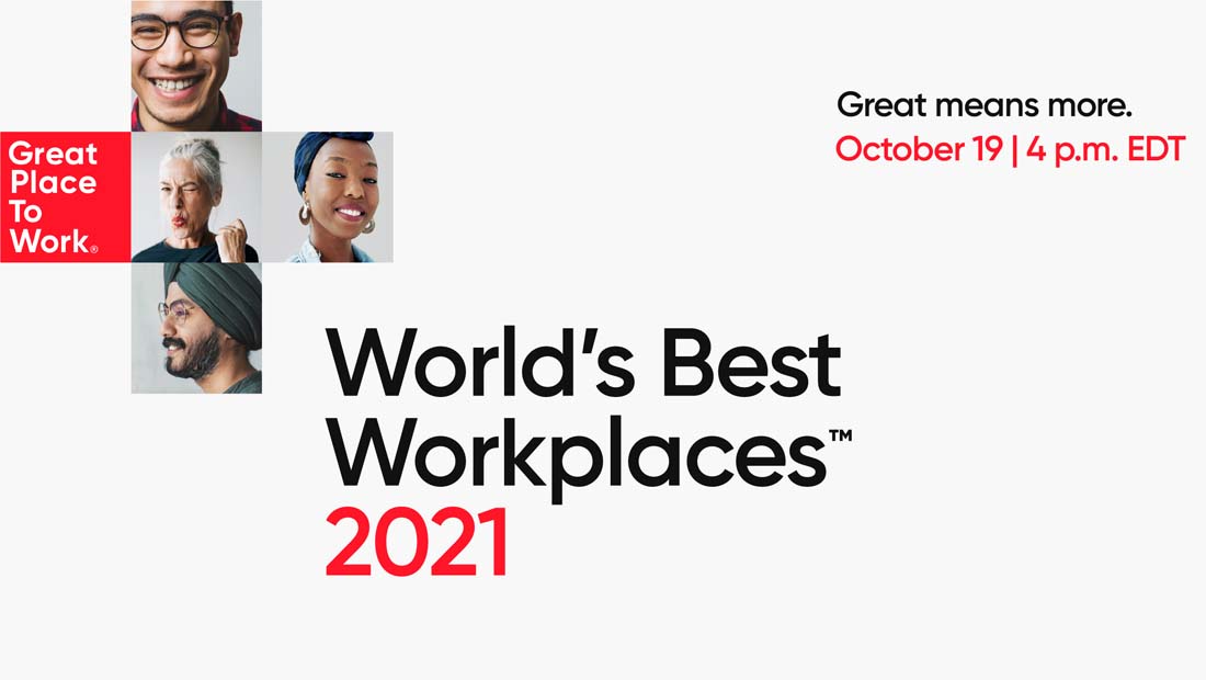 Ανακοινώθηκαν τα World’s Best Workplaces™ 2021